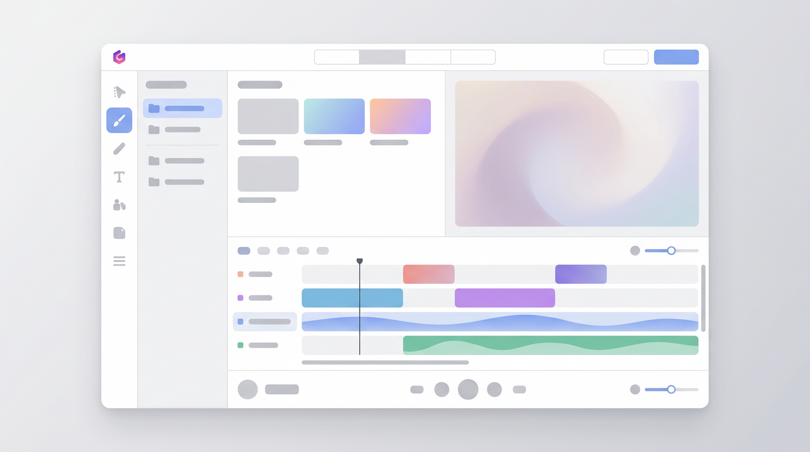 Gamma editing features